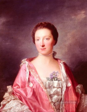 Allan Ramsey Painting - retrato de elizabeth gunning duquesa de argyll Allan Ramsay Retrato Clasicismo
